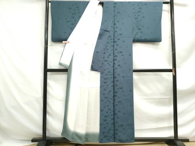 平和屋着物■訪問着　枝松文　正絹　逸品　DABF4896qa