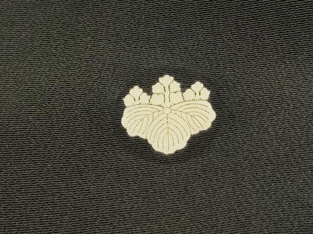 平和屋着物■豪華黒留袖 駒刺繍 更紗花鳥文 金銀彩 正絹 逸品 DABF4940qa
