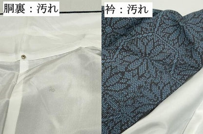 平和屋着物■本場大島紬　亀甲花文　正絹　逸品　DABF4953qa