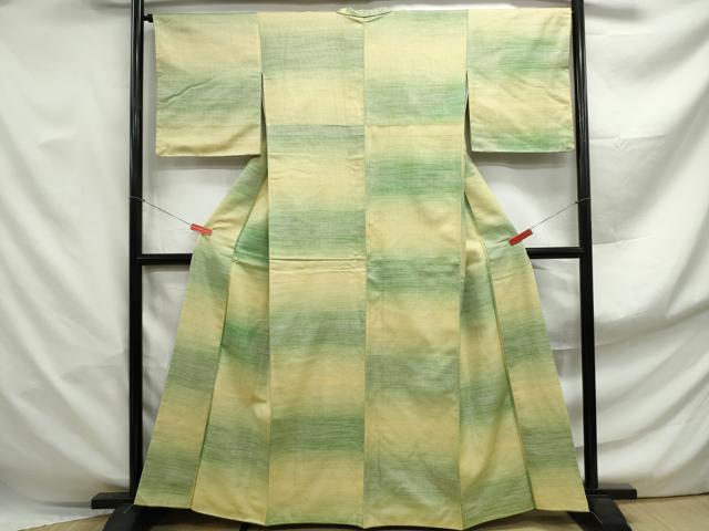 平和屋着物■上質な紬　霞文　正絹　逸品　DABF4959qa