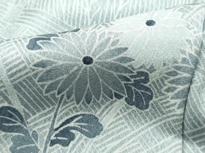 平和屋着物■訪問着　風景花文　暈し染め　正絹　逸品　DABF4970qa