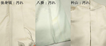 平和屋着物■訪問着　枝椿　正絹　逸品　DABF4976qa