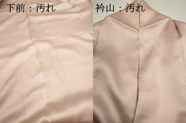 平和屋着物■訪問着　駒刺繍　松皮菱花文　金彩　正絹　逸品　DABF4989qa