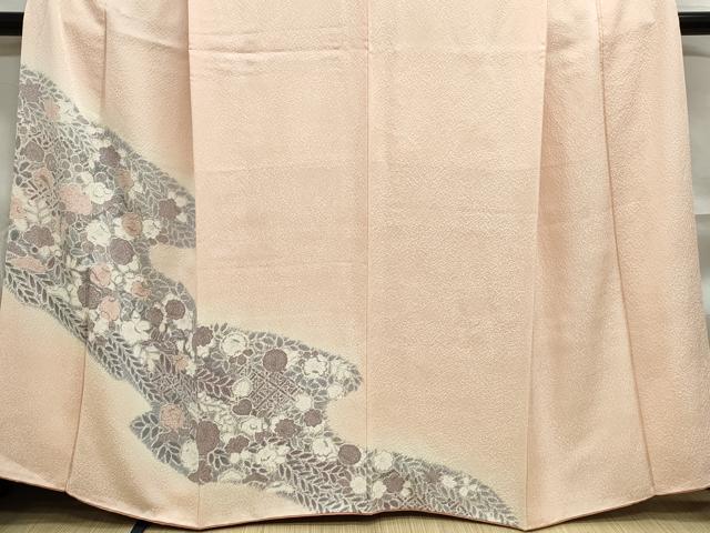 平和屋着物■訪問着　辻が花　暈し染め　正絹　逸品　DABF4990qa