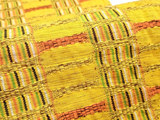 平和屋着物◎半幅帯 めがね織 横段文 DABF5148xg