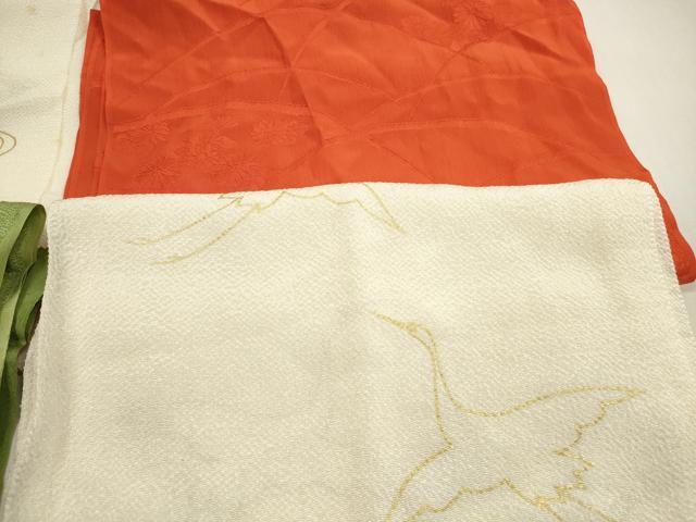 平和屋着物★和装小物　帯揚げ10枚セット　正絹　逸品　DABF5489xg