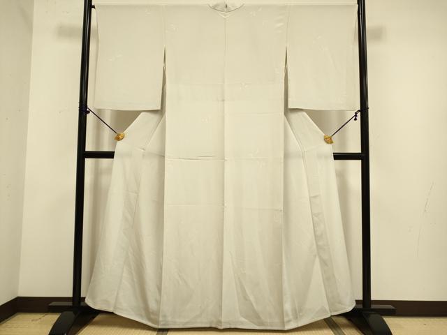平和屋着物▽上質な小紋　単衣　蜻蛉　トンボ　正絹　逸品　DABF5532du