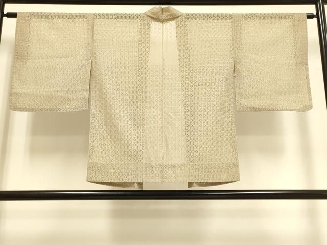 平和屋着物▽羽織　スリーシーズン　春夏秋　塵除け　総レース　空五倍子色　洗える着物　DABF5540du