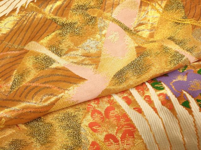 平和屋本店●色打掛　お引きずり　和装　花嫁　婚礼　結婚式　神社挙式　唐織　飛鶴花文　逸品　DABF5565du