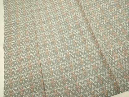 平和屋着物▽小紋　単衣　扇尽くし　洗える着物　DABF5614du