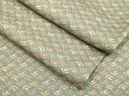 平和屋着物▽上質な小紋　単衣　飛鶴文　正絹　逸品　DABF5626du