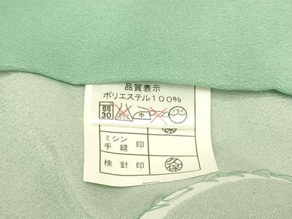 平和屋着物▽訪問着　単衣　舞桜文　暈し染め　洗える着物　DABF5670du