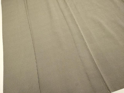 平和屋着物▽上質な小紋　単衣　立涌文　反端付き　正絹　逸品　DABF5723du