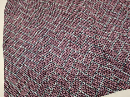 平和屋着物＃道行コート　総絞り　檜垣文　正絹　逸品　DABF5773du