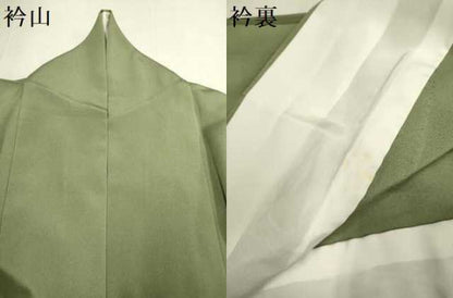 平和屋着物▽豪華色留袖　単衣　飛鶴扇吉祥花文　金彩　ロング丈　正絹　逸品　DABF5789du