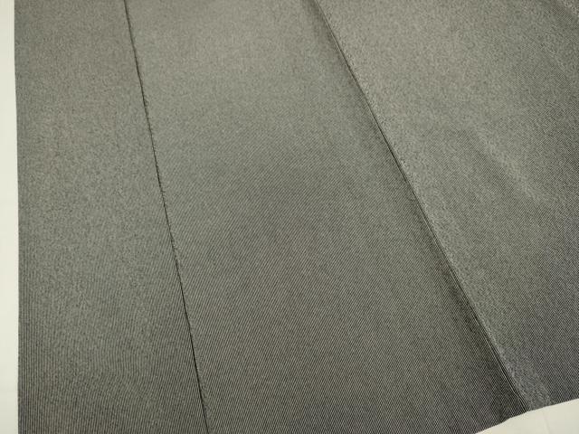 平和屋着物▽江戸小紋　単衣　万筋　暗黒色×絹鼠色　さんび謹製　洗える着物　DABF5846du