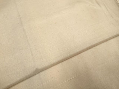 平和屋着物▽紅花紬　米沢　単衣　霞間道　正絹　逸品　DABF5849du