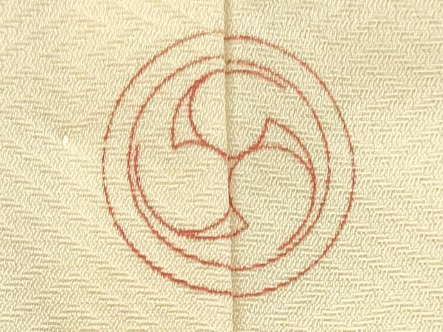 平和屋着物▽訪問着　単衣　枝垂れ花文　暈し染め　金彩　正絹　逸品　DABF5879du