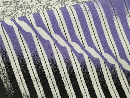 平和屋着物▽訪問着　単衣　幾何学文様　洗える着物　DABF5885du