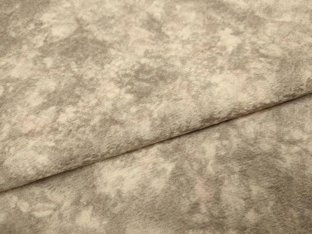平和屋着物▽上質な小紋　単衣　霞文　正絹　逸品　DABF5900du