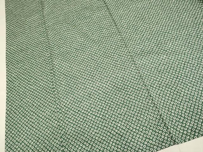 平和屋着物▽小紋　単衣　鹿の子文様　洗える着物　DABF5913du