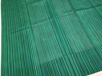 平和屋着物▽道行コート　スリーシーズン　春夏秋　塵除け　縞　ロング丈　正絹　逸品　DABF5936du