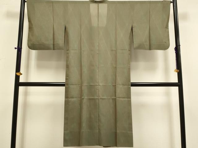 平和屋着物▽道行コート　スリーシーズン　春夏秋　塵除け　霞文　ロング丈　正絹　逸品　DABF5938du