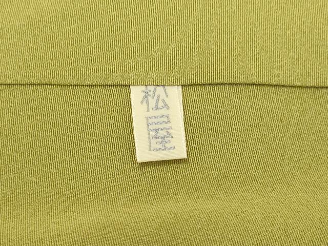 平和屋着物●上質な色無地　梅幸茶色　松屋扱い　正絹　逸品　未使用　DABF5986du