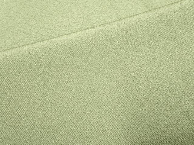 平和屋着物●上質な色無地　鶸茶色　正絹　逸品　未使用　DABF5989du