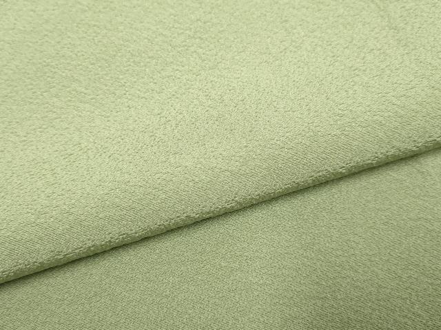 平和屋着物●上質な色無地　鶸茶色　正絹　逸品　未使用　DABF5989du
