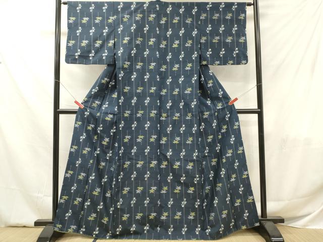 平和屋着物■上質な紬 胴抜き仕立て 花間道 正絹 逸品 DABF6029zy