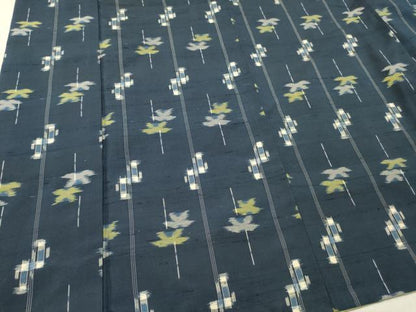 平和屋着物■上質な紬 胴抜き仕立て 花間道 正絹 逸品 DABF6029zy