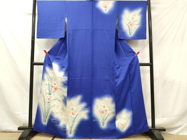 平和屋着物■訪問着　草花文　暈し染め　やまと謹製　正絹　逸品　DABF6044zy