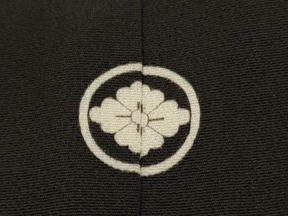 平和屋着物■豪華黒留袖　鳳凰草花文　金彩　正絹　逸品　DABF6056zy