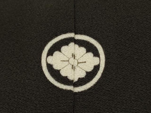 平和屋着物■豪華黒留袖　鳳凰草花文　金彩　正絹　逸品　DABF6056zy