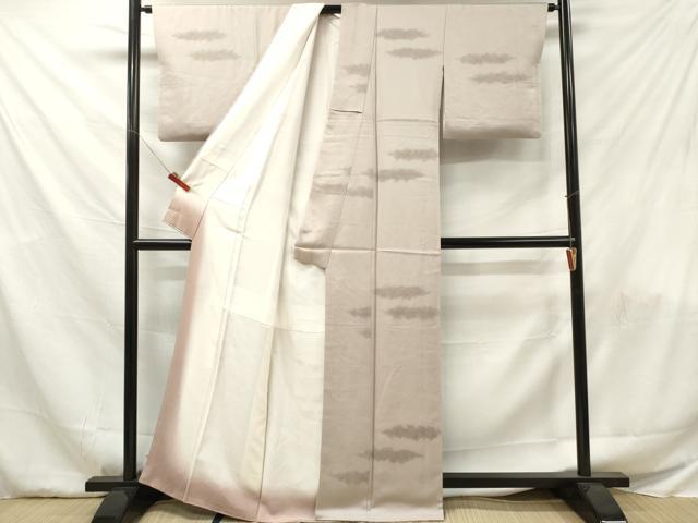 平和屋着物■上質な小紋　霞文　暈し染め　正絹　逸品　DABF6058zy