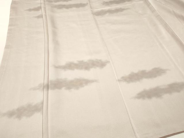 平和屋着物■上質な小紋　霞文　暈し染め　正絹　逸品　DABF6058zy
