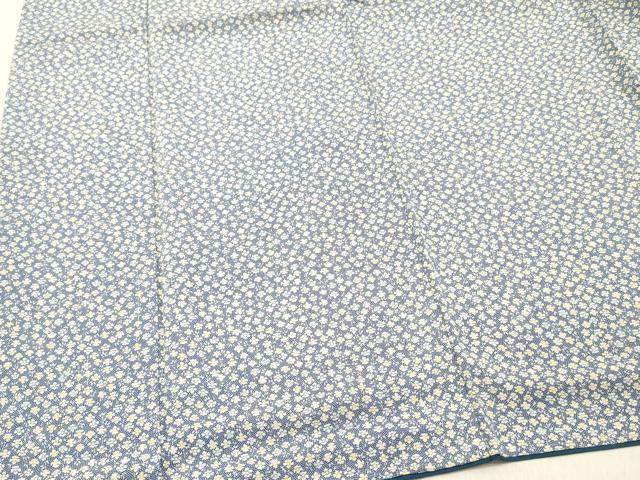 平和屋着物■上質な小紋　舞花文　正絹　逸品　DABF6066zy
