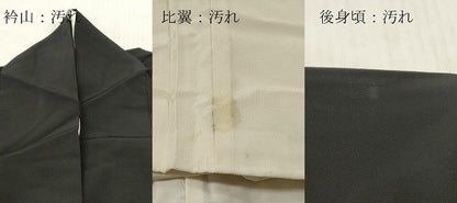 平和屋着物■豪華黒留袖　作家物　駒刺繍　松　花菱文　暈し染め　金銀彩　正絹　逸品　DABF6075zy