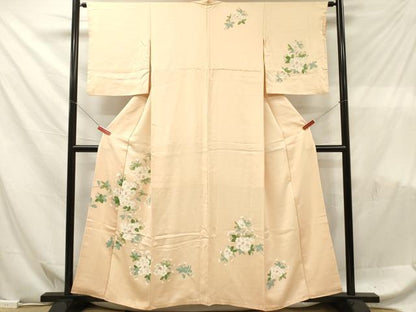 平和屋着物■訪問着　枝桜　正絹　逸品　DABF6083zy