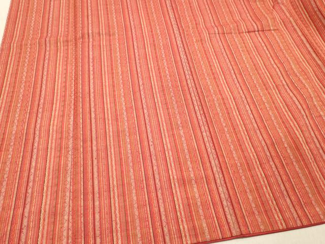 平和屋着物■上質な紬　間道　正絹　逸品　DABF6090zy