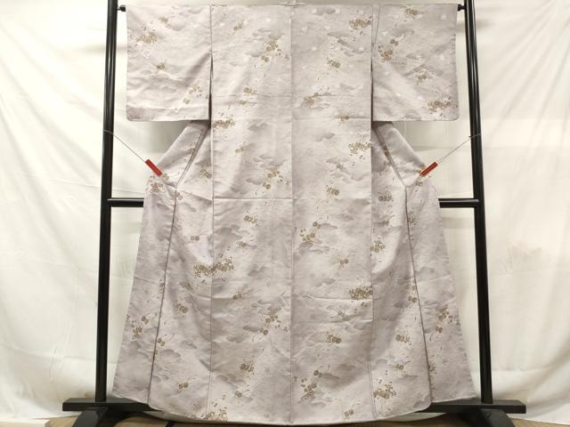 平和屋着物■小紋 花鼓文 暈し染め 洗える着物 DABF6130zy
