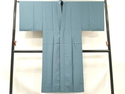 平和屋着物■男性　長襦袢　無双仕立て　地紙陶器文　暈し染め　金彩　正絹　逸品　DABF6138zy