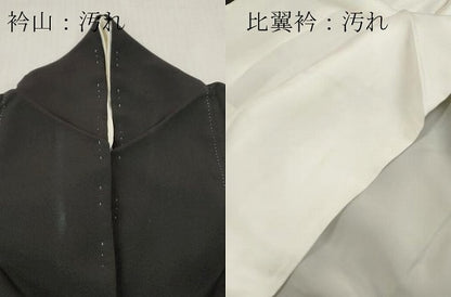 平和屋着物■豪華黒留袖　作家物　風景文　暈し染め　金彩　正絹　逸品　DABF6442zy