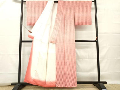 平和屋着物■訪問着　芝尽くし　暈し染め　正絹　逸品　DABF6443zy