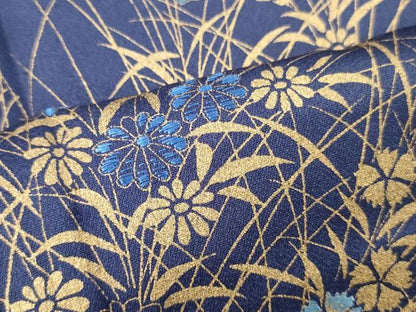 平和屋着物■訪問着　刺繍　草花松文　暈し染め　金彩　正絹　逸品　未使用　DABF6444zy