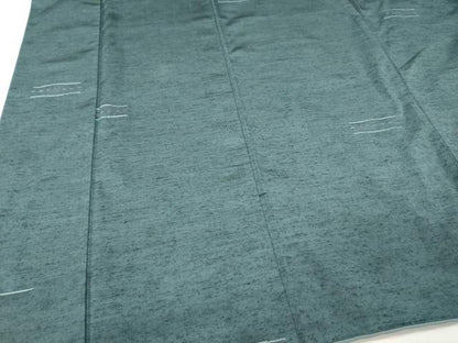 平和屋着物■上質な紬　横段文　正絹　逸品　DABF6482zy
