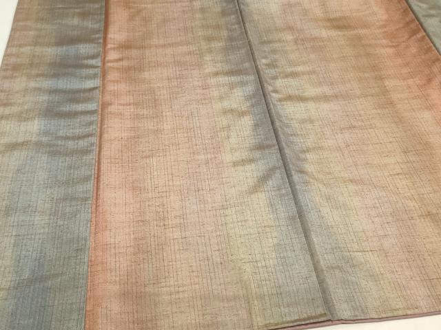 平和屋着物■上質な紬　霞文　正絹　逸品　DABF6495zy