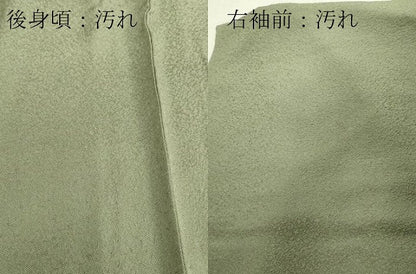 平和屋着物■江戸小紋　作家物　鮫小紋柄　反端付き　正絹　逸品　DABF6510zy