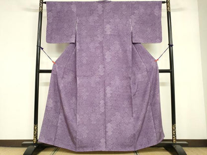 平和屋着物■江戸小紋　内田秀一　宝尽くし花文　正絹　逸品　DABF6512zy